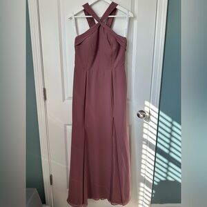 Azazie Chiffon Amethyst bridesmaid dress